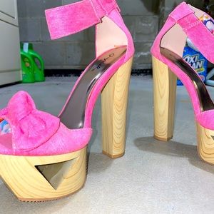 Brand new heels , never worn , size 6 females